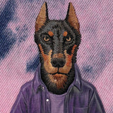 NIMMY Gerçek Doberman Embroidered Nimmy Phone Case N-YSMC for iPhone 18 Pro · 3