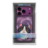 NIMMY Gerçek Kedi Embroidered Nimmy Phone Case N-XDY for iPhone 18 Pro · 7