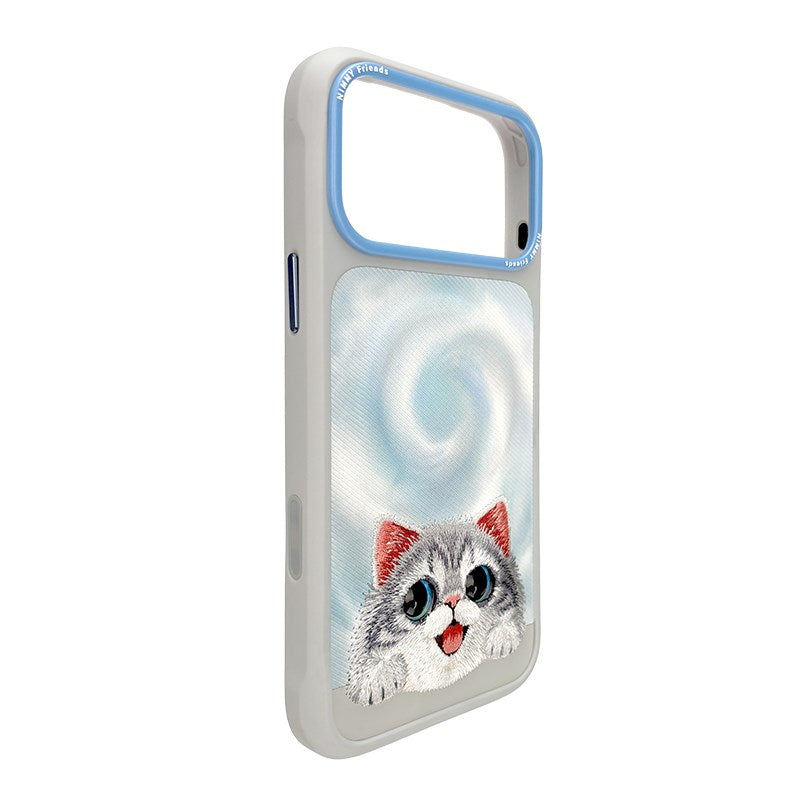 NIMMY Embroidered Cat Design Nimmy Phone Case for iPhone 18 Pro · 5