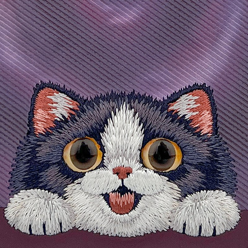 NIMMY Embroidered Cat Design Nimmy Phone Case for iPhone 18 Pro · 6