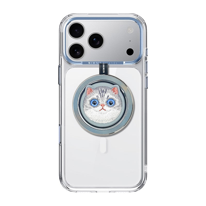 NIMMY MagSafe-Compatible · Interchangeable Magnetic 3D Eye Detail Kedili Nimmy Phone Case for iPhone 18 Pro · 1