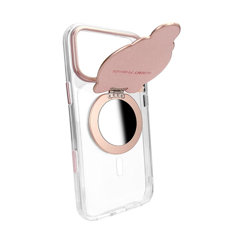NIMMY MagSafe-Compatible · Interchangeable Magnetic 3D Eye Detail Kedi Detaylı Stand Nimmy Phone Case for iPhone 18 Pro · 5