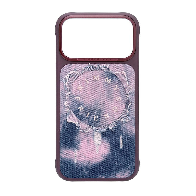 NIMMY MagSafe-Compatible Denim Metal Buttons Nimmy Case for iPhone 18 Pro · 1