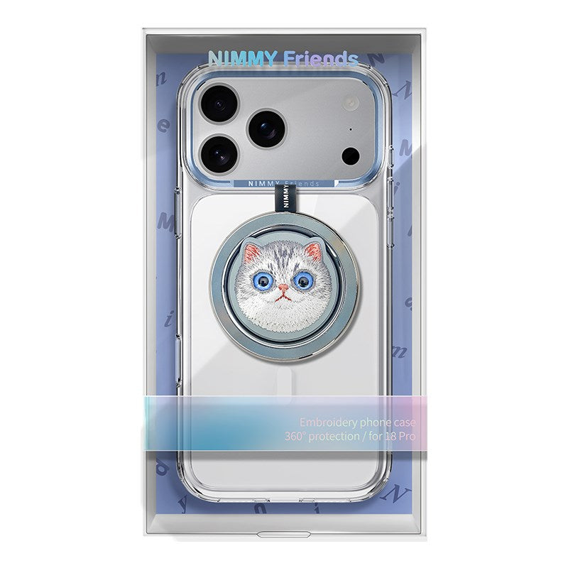 NIMMY MagSafe-Compatible · Interchangeable Magnetic 3D Eye Detail Kedili Nimmy Phone Case for iPhone 18 Pro · 6