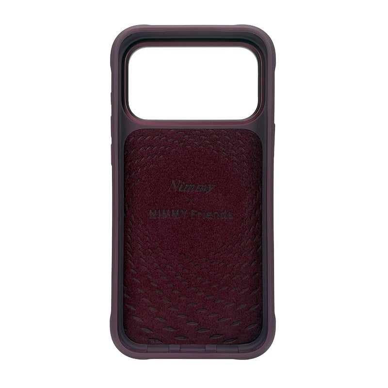 NIMMY MagSafe Taşlı Gerçek Gri Kedi Embroidered Nimmy Phone Case N-XYSS for iPhone 18 Pro · 6