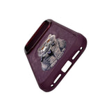 NIMMY MagSafe Taşlı Gerçek Gri Kedi Embroidered Nimmy Phone Case N-XYSS for iPhone 18 Pro · 4