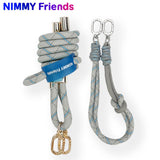 NIMMY Cool Cute 2.0 Crossbody Phone Strap and Charm Wrist Strap Set - Gray · 1