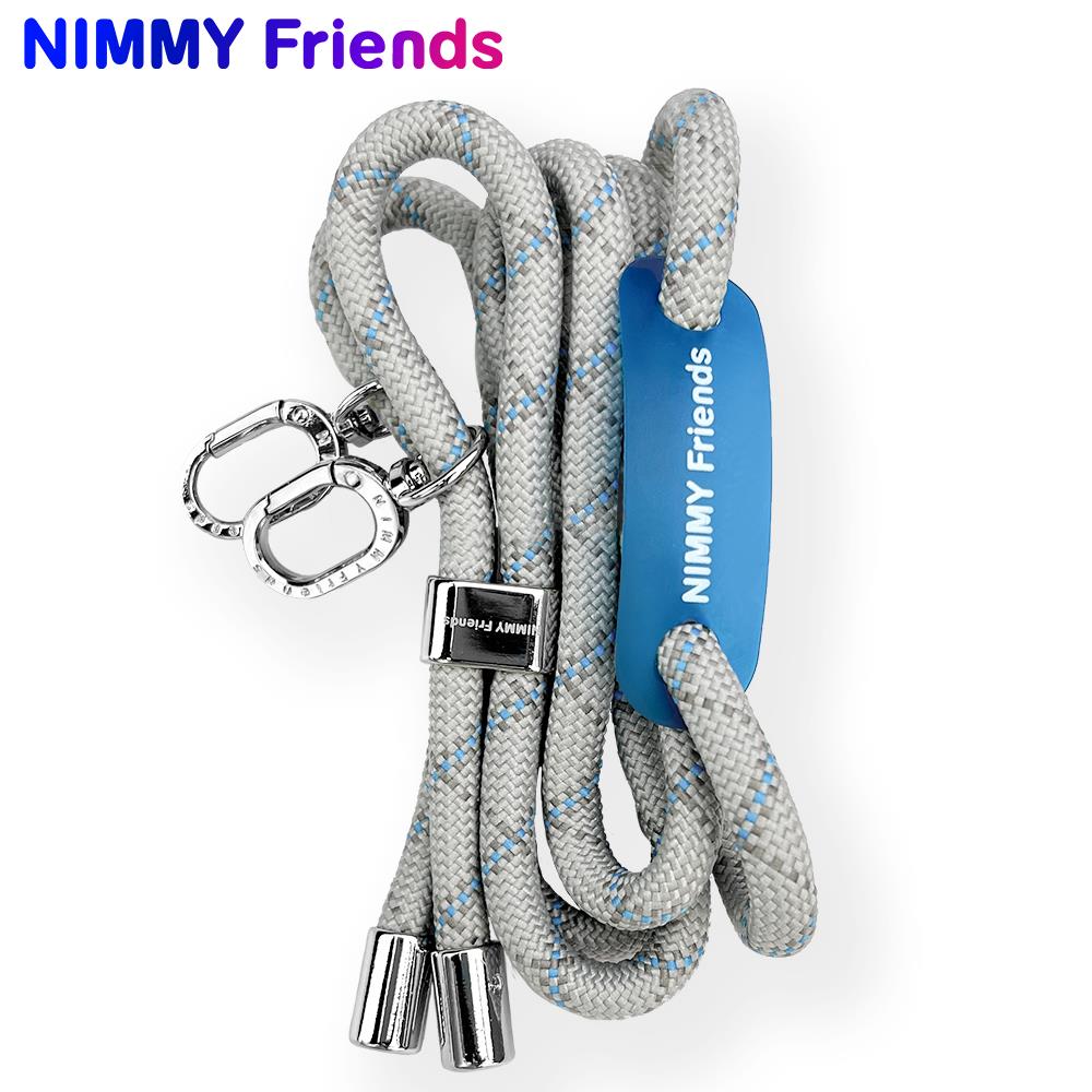 NIMMY Cool Cute 2.0 Crossbody Phone Strap and Charm Wrist Strap Set - Gray · 4
