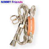 NIMMY Cool Cute 2.0 Crossbody Phone Strap and Charm Wrist Strap Set - Brown · 3