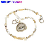 NIMMY Poodle Crystal Phone Charm and Wrist Strap · 1