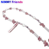 NIMMY White Cat Crystal Phone Charm and Wrist Strap · 4