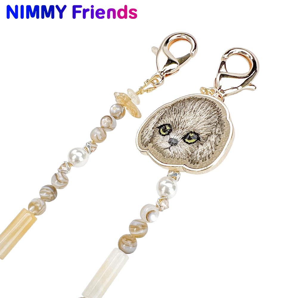 NIMMY Poodle Crystal Phone Charm and Wrist Strap · 6