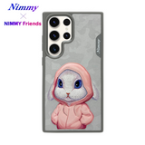NIMMY Samsung Galaxy S23 Ultra · 3D Embroidered Tavşan Figürlü Fashion Pet Case · 1
