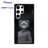 NIMMY 3D Embroidered Cat Figürlü Fashion Case for Samsung Galaxy S25 Ultra | MagSafe · 1