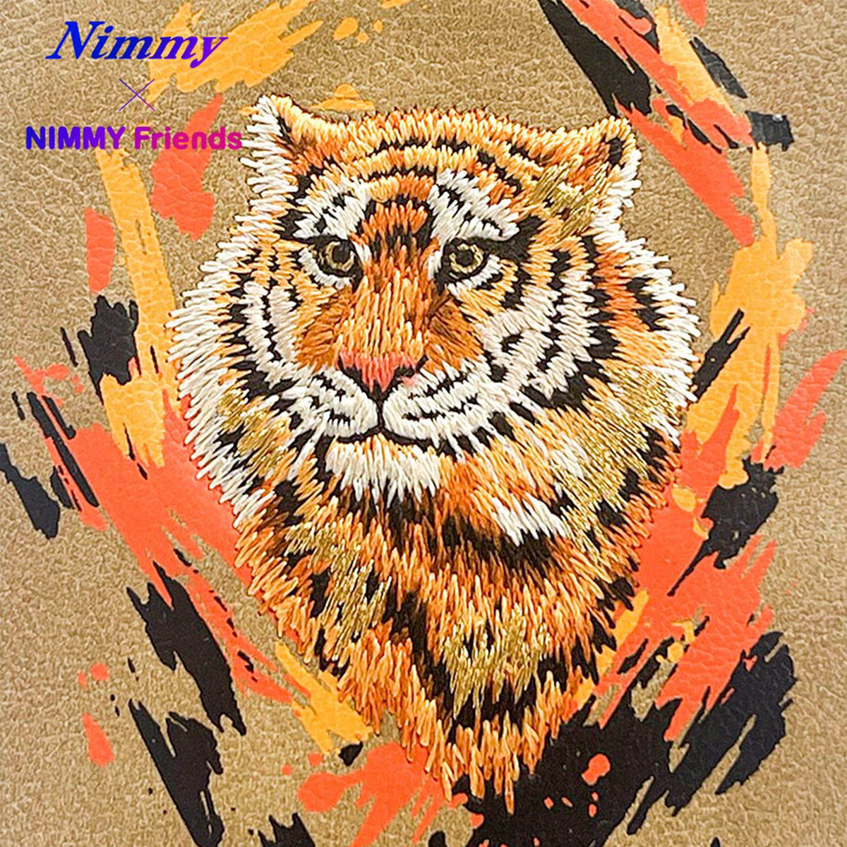 NIMMY 3D Embroidered Kaplan Figürlü Premium Case 2.0 for Samsung Galaxy S25 Ultra | MagSafe · 3