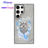 NIMMY 3D Embroidered Kar Leopardı Premium Case 2.0 for Samsung Galaxy S25 Ultra | MagSafe · 1
