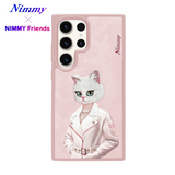 NIMMY 3D Embroidered Kabartmalı Cat Figürlü Fashion Case for Samsung Galaxy S25 Ultra | MagSafe · 1