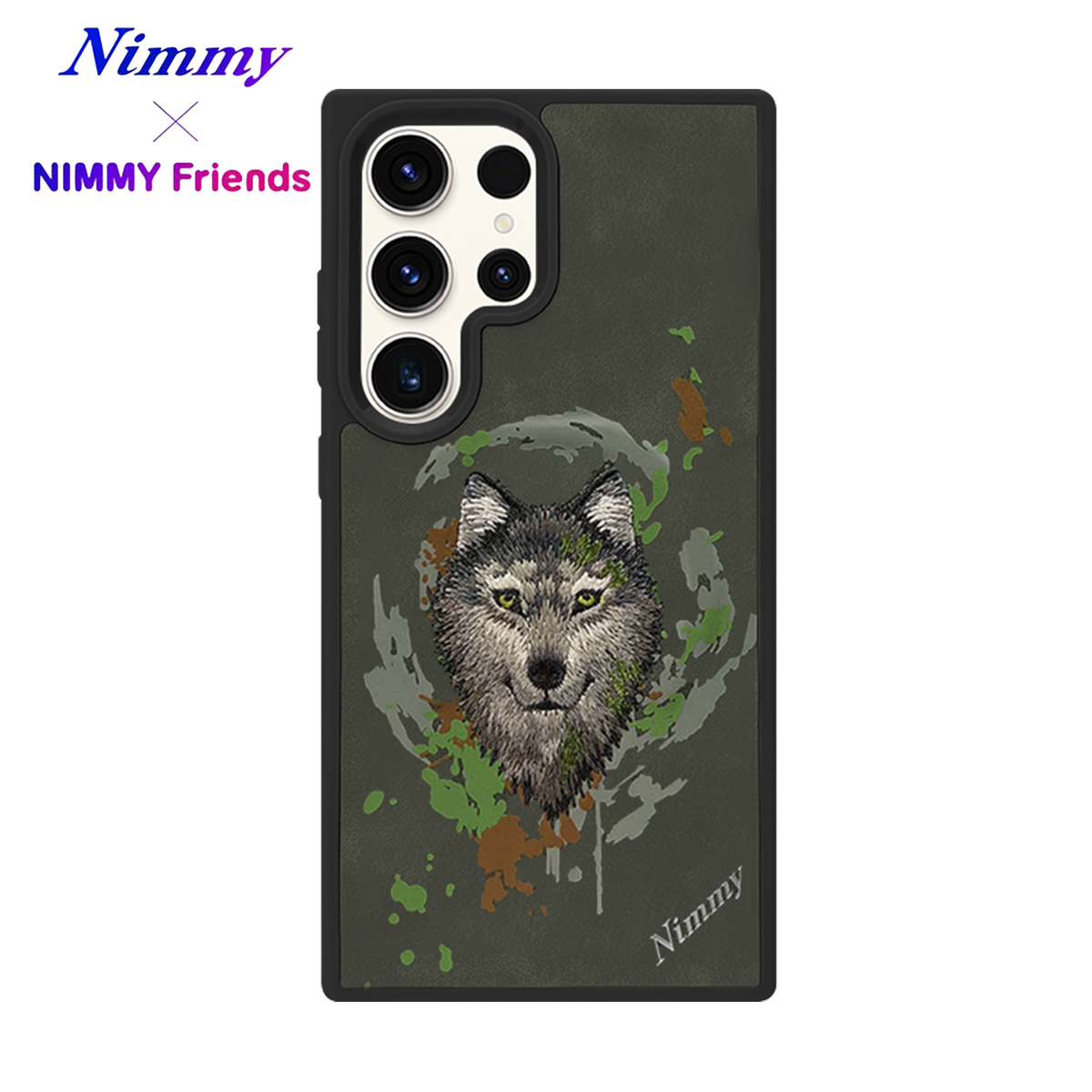 NIMMY 3D Embroidered Kurt Figürlü Premium Case 2.0 for Samsung Galaxy S25 Ultra | MagSafe · 1