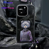 NIMMY 3D Embroidered Cat Figürlü Fashion Case for Samsung Galaxy S25 Ultra | MagSafe · 4