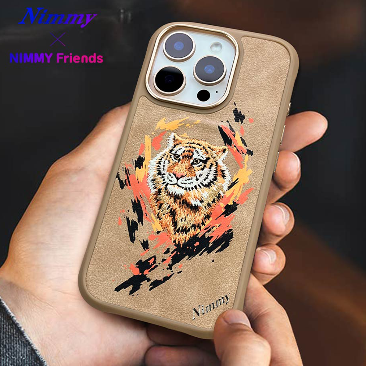 NIMMY 3D Embroidered Kaplan Figürlü Premium Case 2.0 for Samsung Galaxy S25 Ultra | MagSafe · 5