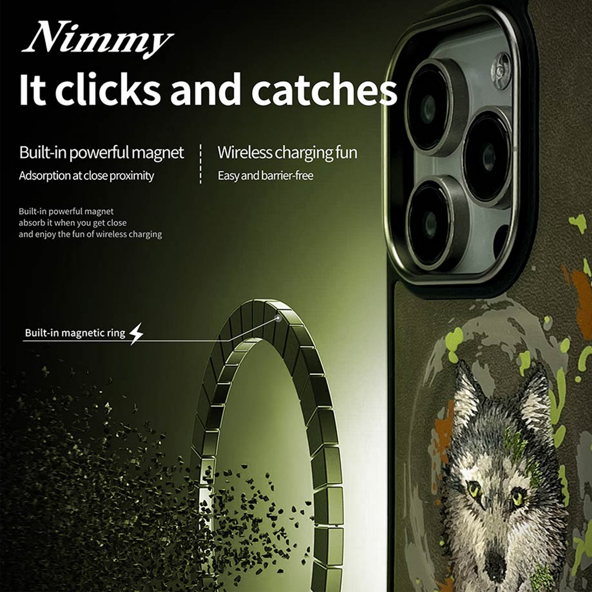 NIMMY 3D Embroidered Kurt Figürlü Premium Case 2.0 for Samsung Galaxy S25 Ultra | MagSafe · 6
