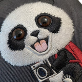NİMMY · 3D Embroidered Eye Detail Panda Design Silicone Case for Samsung Galaxy S26 Ultra · 2