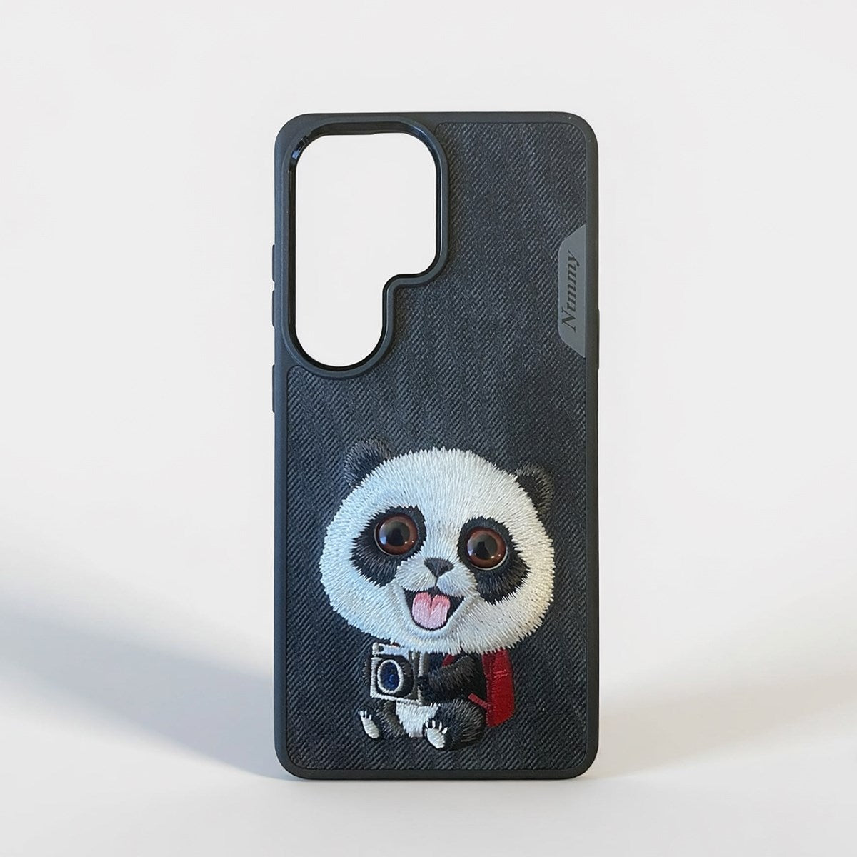 NİMMY · 3D Embroidered Eye Detail Panda Design Silicone Case for Samsung Galaxy S26 Ultra · 1