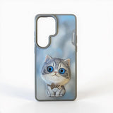 NİMMY · 3D Embroidered Eye Detail Cat Design Silicone Case for Samsung Galaxy S26 Ultra · 1