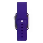 Apple Watch Uyumlu Spor Klasik Loop Silikon Kordon Derin Mor
