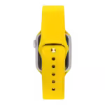 Apple Watch Uyumlu Spor Klasik Loop Silikon Kordon Sarı