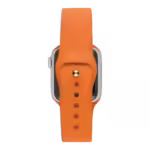 Apple Watch Uyumlu Spor Klasik Loop Silikon Kordon Turuncu