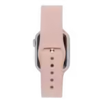 Apple Watch Uyumlu Spor Klasik Loop Silikon Kordon Vintage Rose