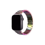 Apple Watch Uyumlu Diamond Loop Çelik Kordon Colorful