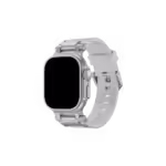 Apple Watch Uyumlu Ironhide Loop Silikon Kordon White