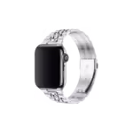 Apple Watch Uyumlu Steel Bracelet Loop Çelik Kordon Gümüş