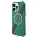 BMW Orijinal Lisanslı Tricolor Apple iPhone Kılıf Yeşil