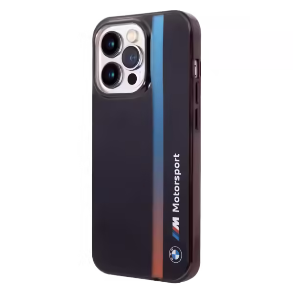 BMW Orijinal Lisanslı Çizgi Apple iPhone Kılıf Siyah