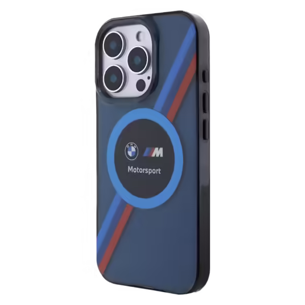 BMW Orijinal Lisanslı M Logo Apple iPhone Kılıf Mavi