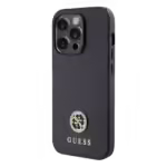 Guess Strass Orijinal Lisanslı Apple iPhone Kılıf Siyah