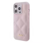 Guess Kapitone Orijinal Lisanslı Apple iPhone Kılıf Pembe