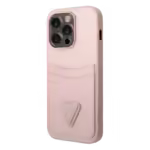 Guess Card Orijinal Lisanslı Apple iPhone Kılıf Pembe