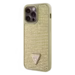 Guess Stone Orijinal Lisanslı Apple iPhone Kılıf Gold