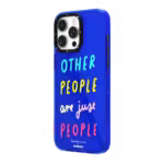 Youngkit Mindfulness Serisi Apple iPhone Kılıf Mavi