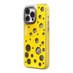 Youngkit Quicksand Beads Serisi Apple iPhone Kılıf Sarı